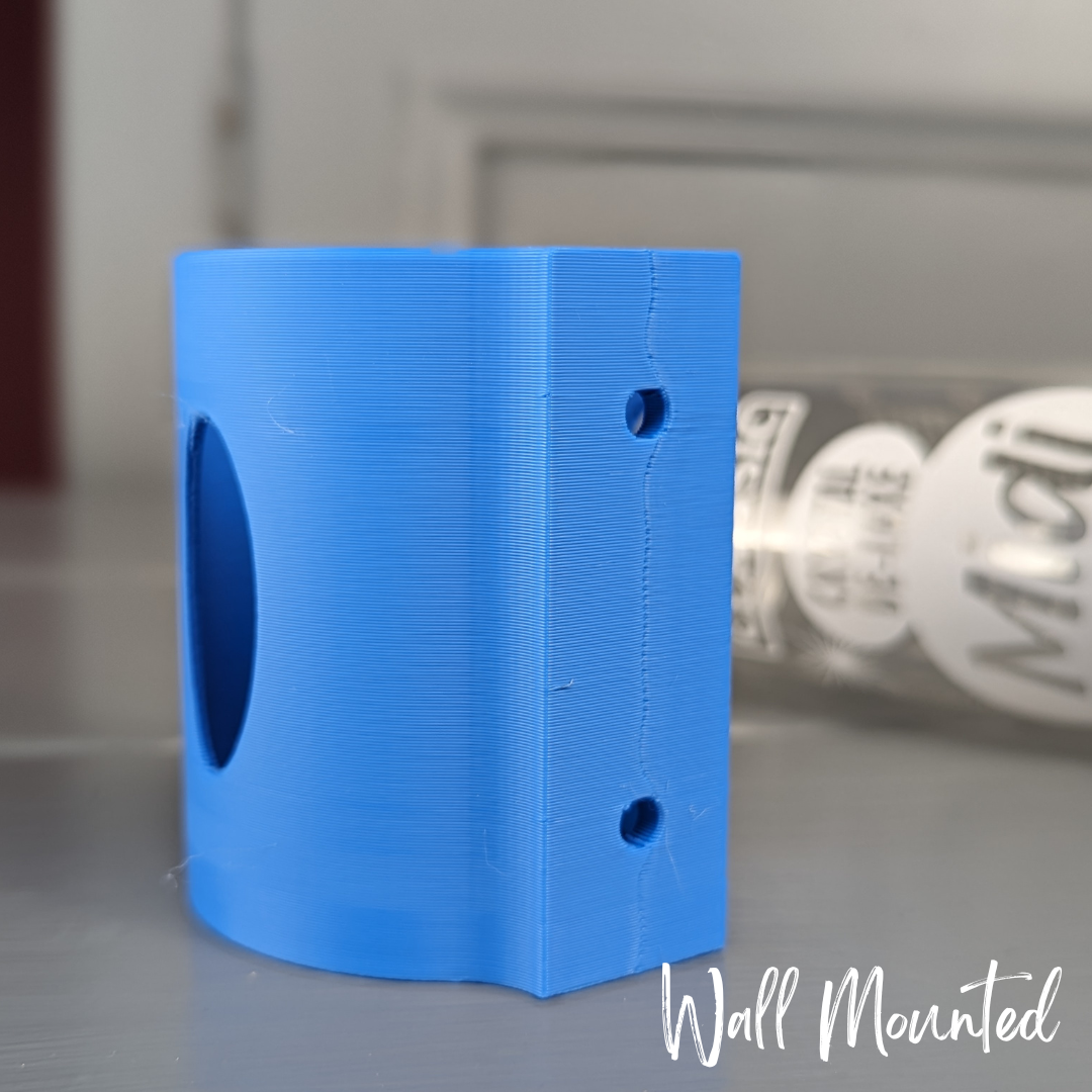 SINGLE Cage/Wall Mounted Water Bottle Holder - Sky Blue - TRADE