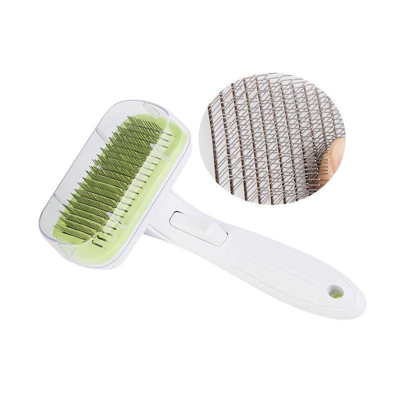 Luxury Pet Grooming Tool: Automatic Hair Brush Remover For Dogs And Cats