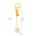 Interactive Rabbit Hair Ball Cat Toy-4