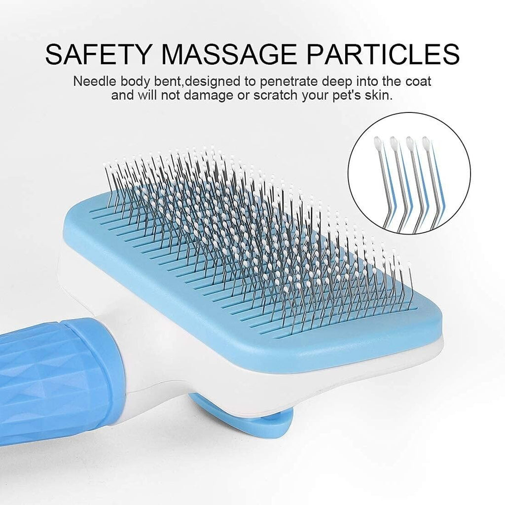 Self-Cleaning Pet Hair Groomer for Dogs and Cats