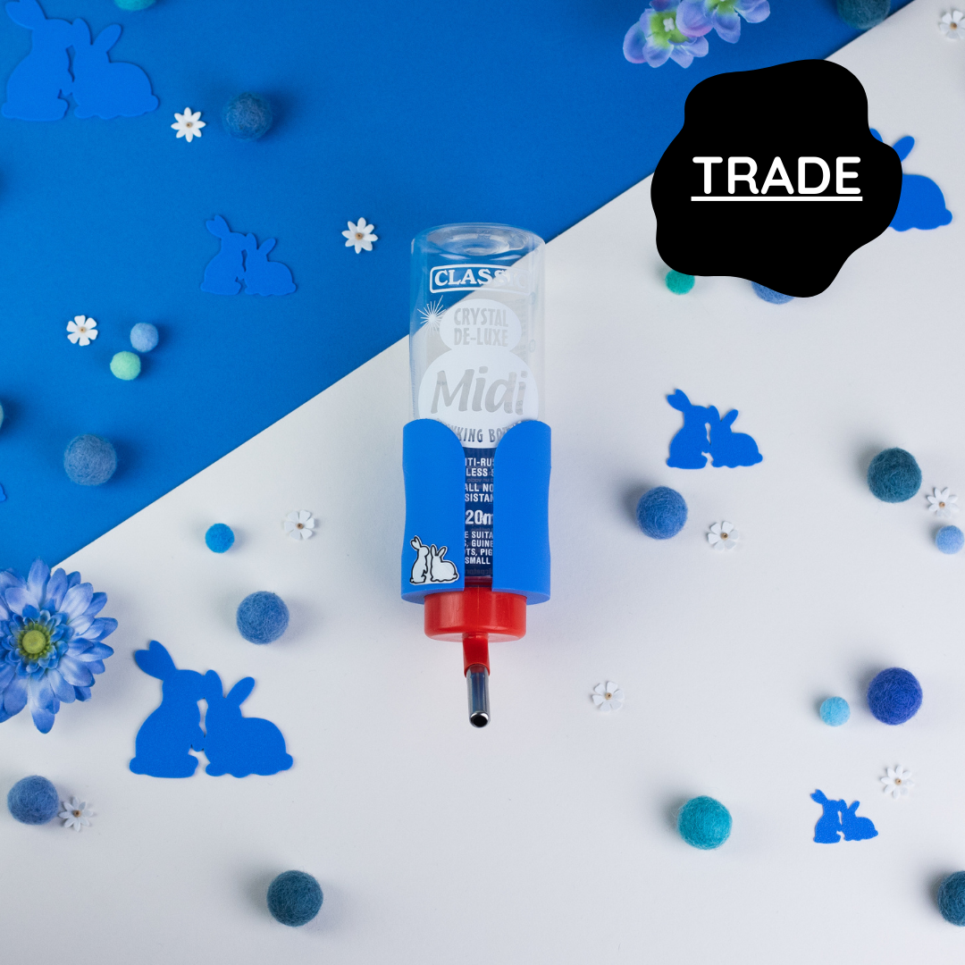 SINGLE Cage/Wall Mounted Water Bottle Holder - Sky Blue - TRADE