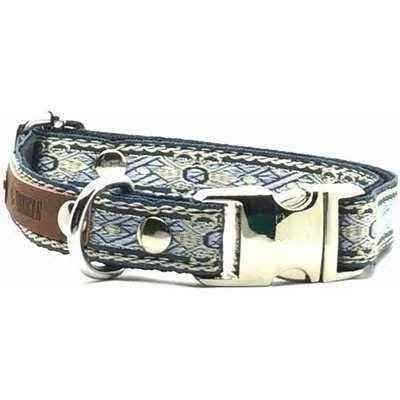 Engraved Cotton Dog Collar for Small Breeds