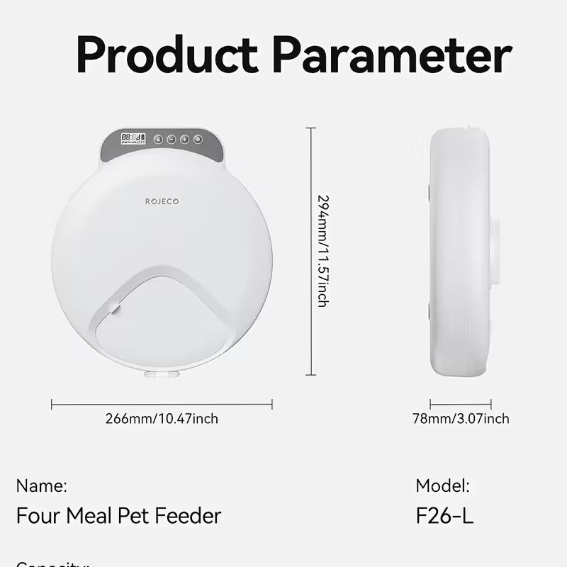 NNETM Wireless Smart Pet Feeder for Cats and Dogs