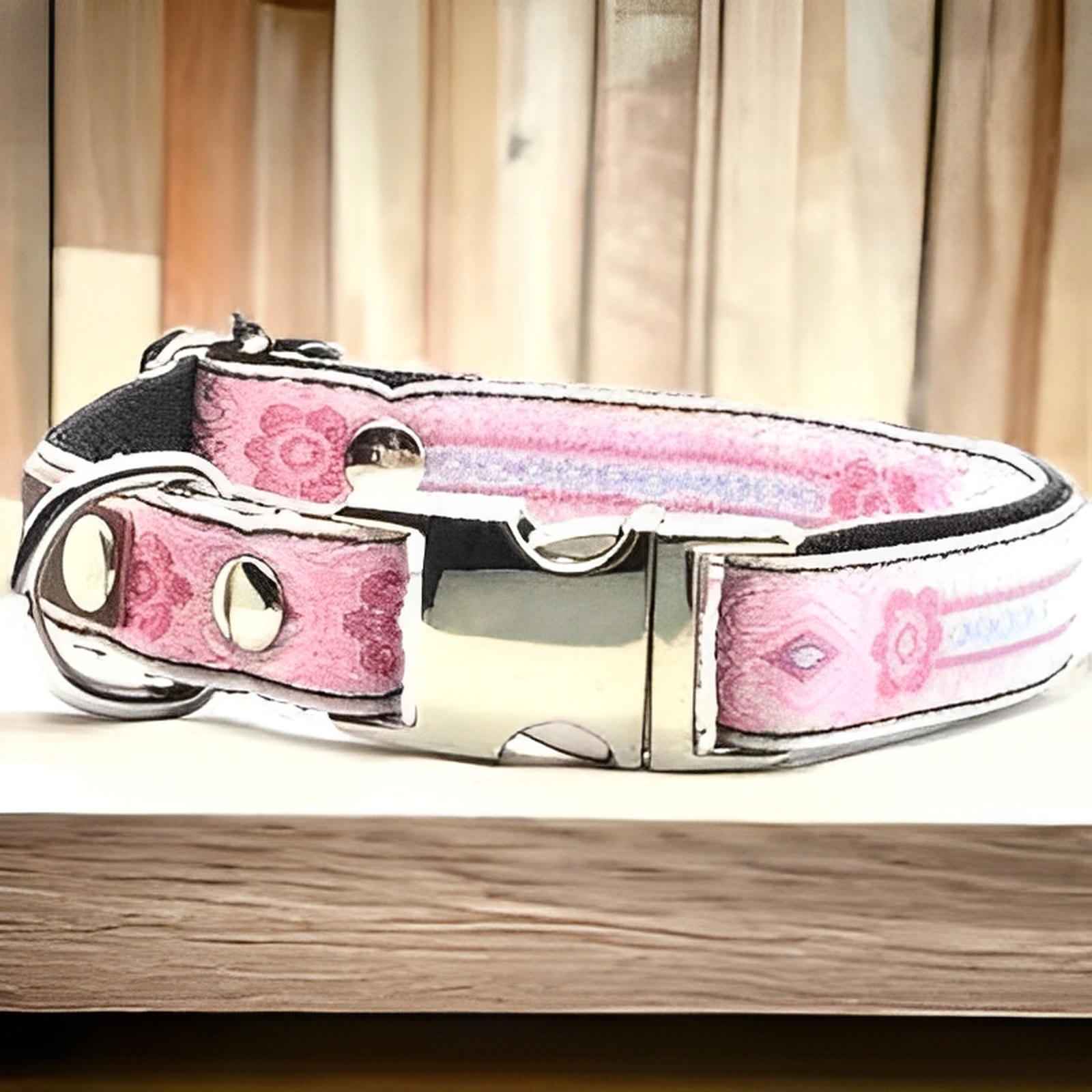 Pampered Pup Cotton Comfort Dog Collar